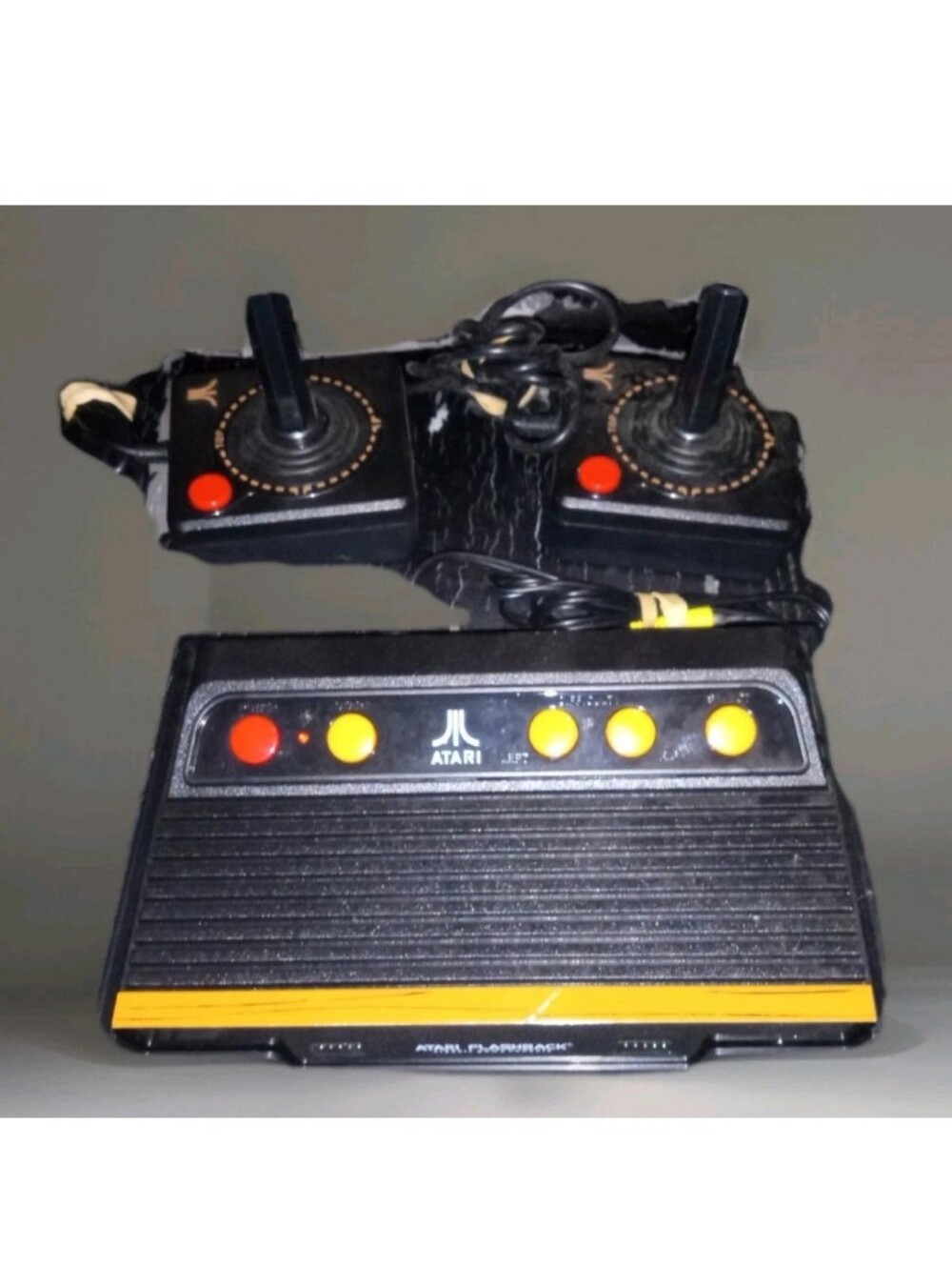 Atari Flashback Mini Classic Portable Black H10608 Retro Gaming Console Tested